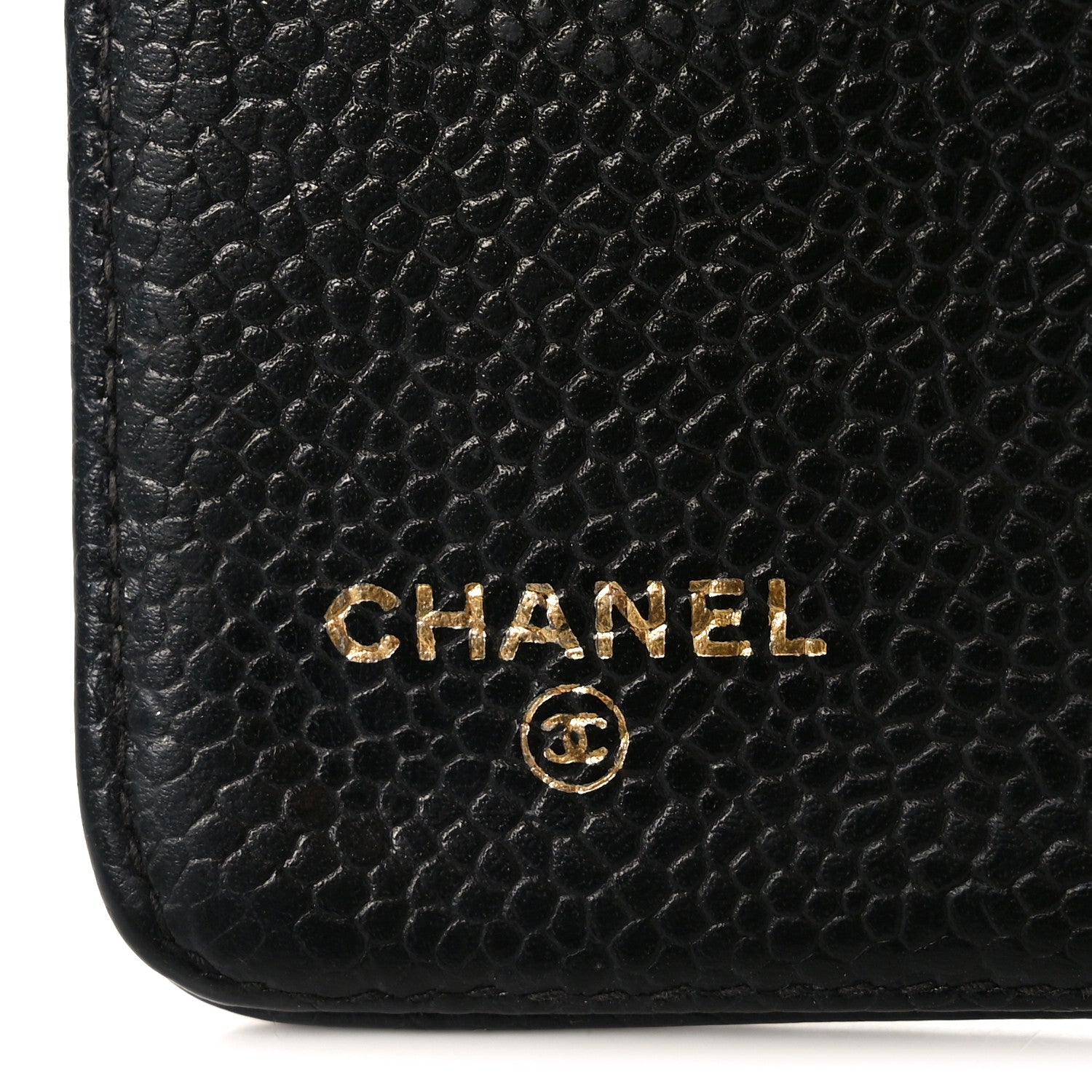 Chanel Caviar Timeless CC Ring Agenda Planner Black 6 of 8