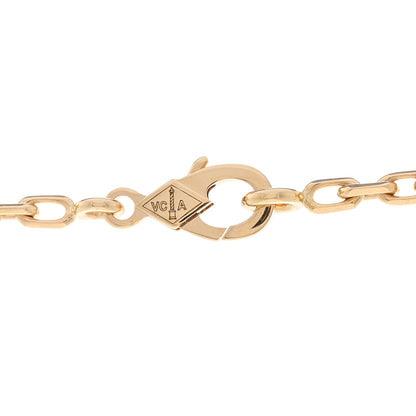 Van Cleef & Arpels 18K Yellow Gold Black Onyx 20 Motifs Vintage Alhambra Necklace 4 of 5