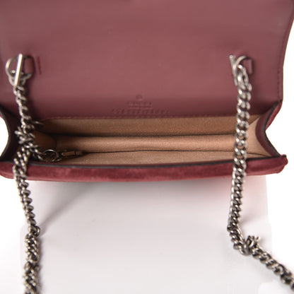 Gucci GG Supreme Monogram Blooms Super Mini Dionysus Shoulder Bag Beige Multicolor Dry Rose 5 of 8