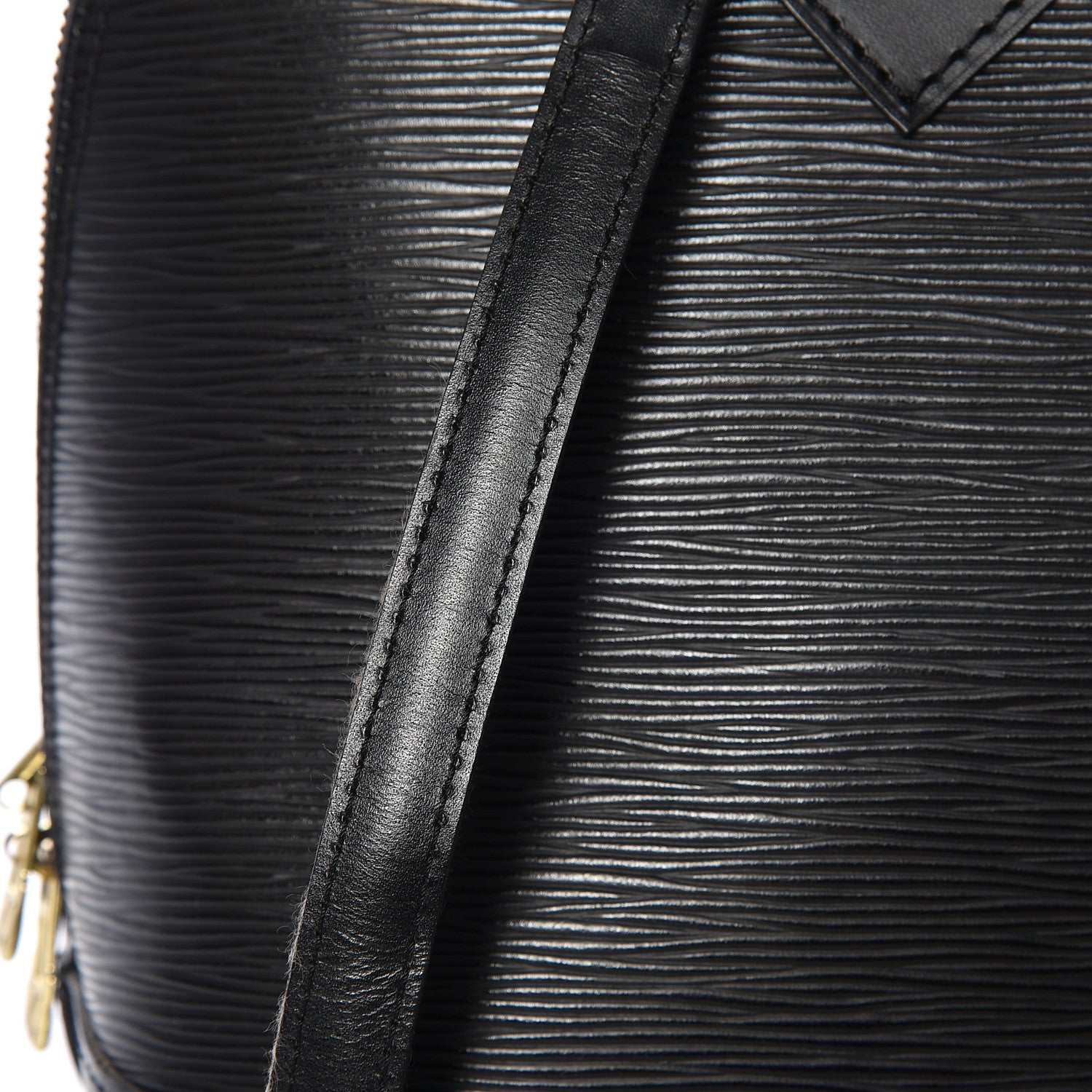 Louis Vuitton Epi Alma PM Black 7 of 9