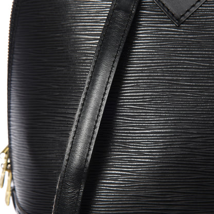 Louis Vuitton Epi Alma PM Black 7 of 9