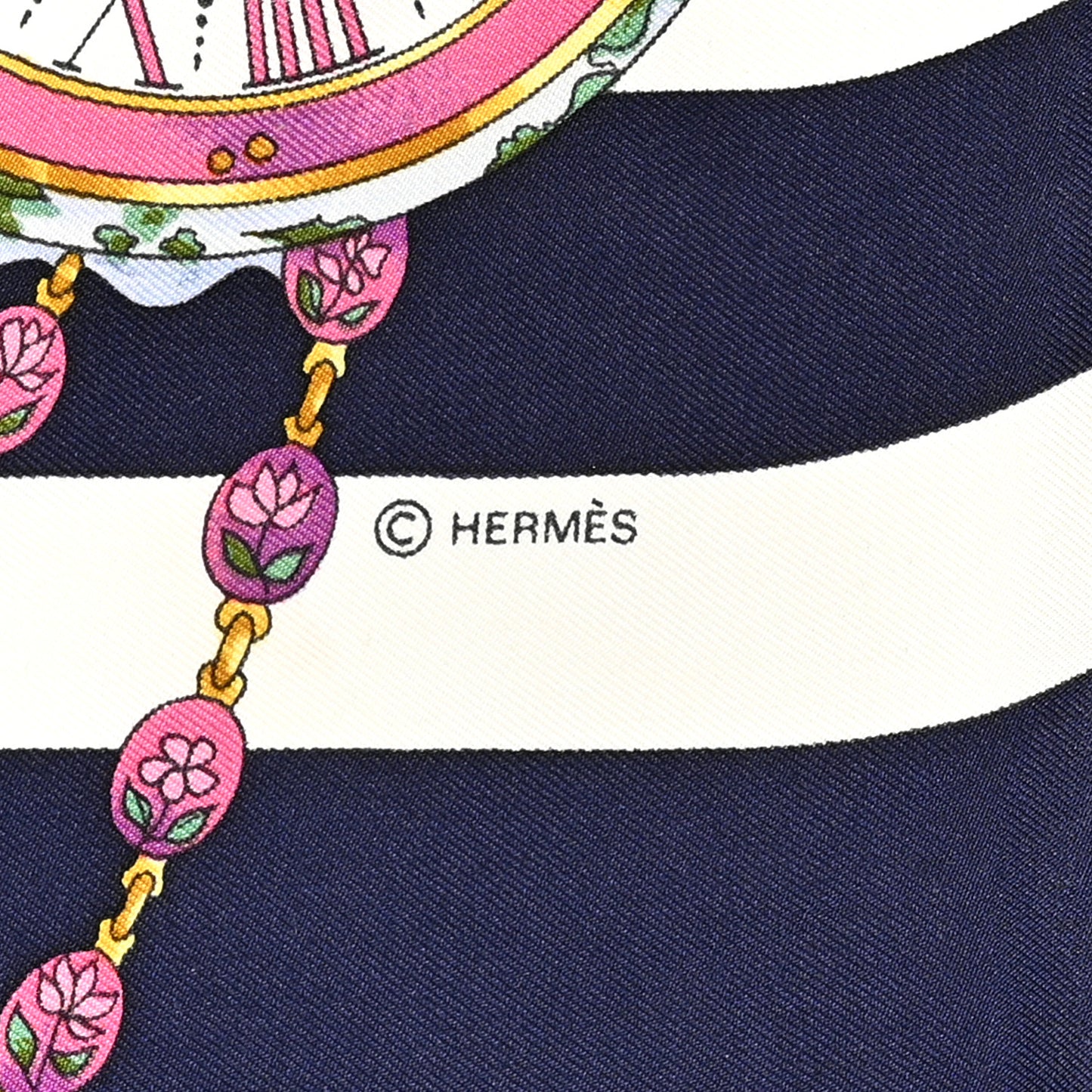 Silk Parmi Les Fleurs Scarf 90