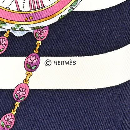 Hermes Silk Parmi Les Fleurs Scarf 90 4 of 6