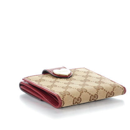Gucci Monogram Heart French Wallet Red 4 of 7