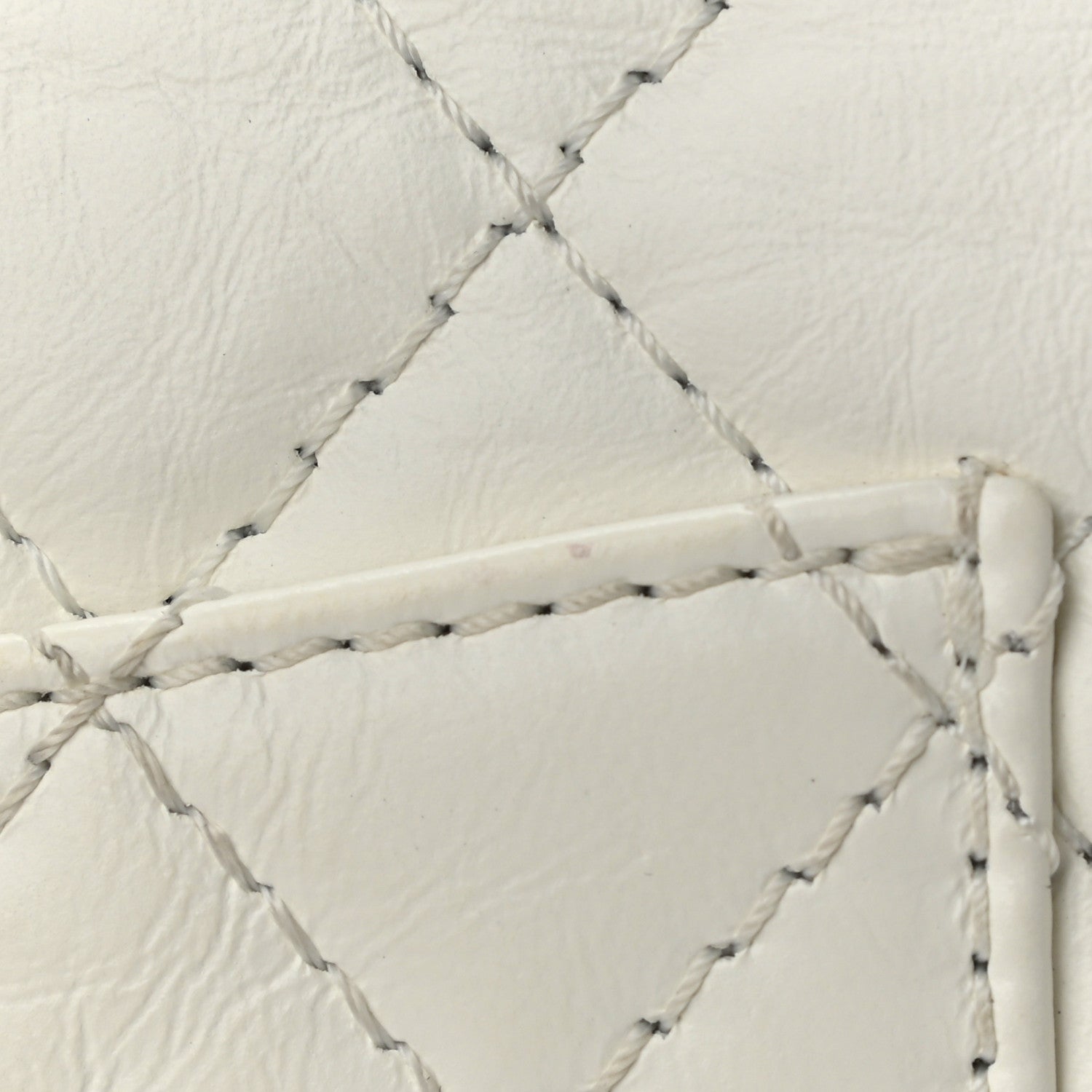 Chanel Aged Calfskin Quilted 2.55 Reissue Mini Flap White 11 of 13