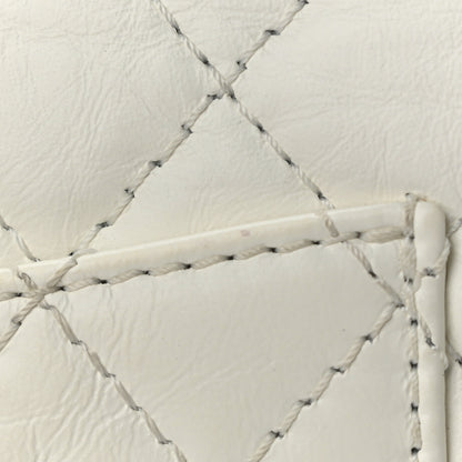 Chanel Aged Calfskin Quilted 2.55 Reissue Mini Flap White 11 of 13