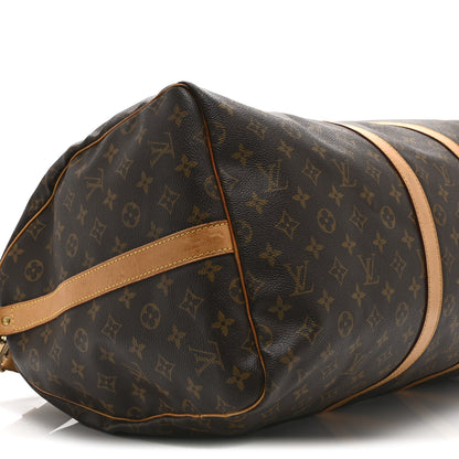 Louis Vuitton Monogram Keepall Bandouliere 55 8 of 9