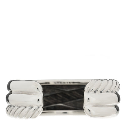David Yurman Sterling Silver Crossover Cuff Bracelet 2 of 3