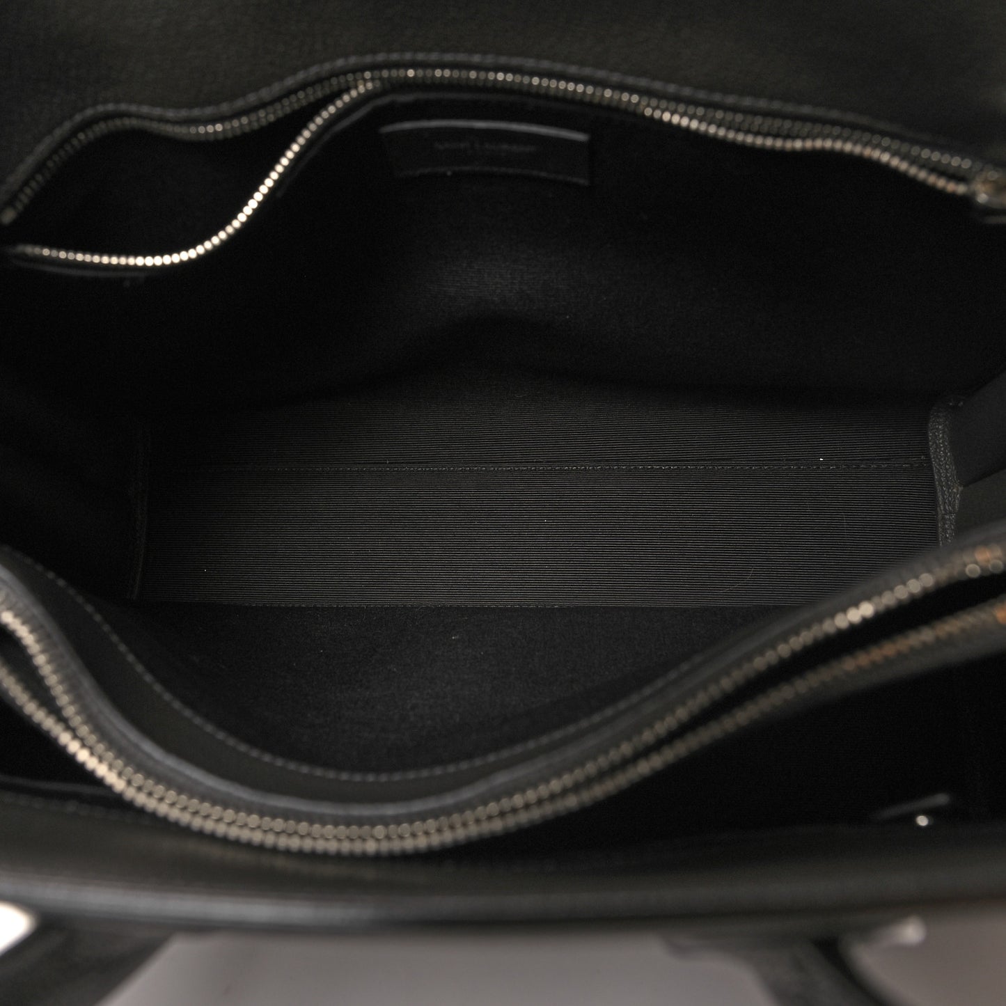 Grained Calfskin Small Sac De Jour Fog