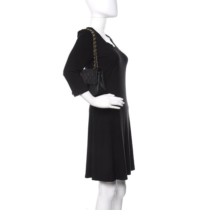Chanel Lambskin Quilted Small Double Flap Black 3 of 13