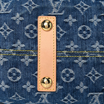Louis Vuitton Denim Neo Cabby MM Blue 10 of 16