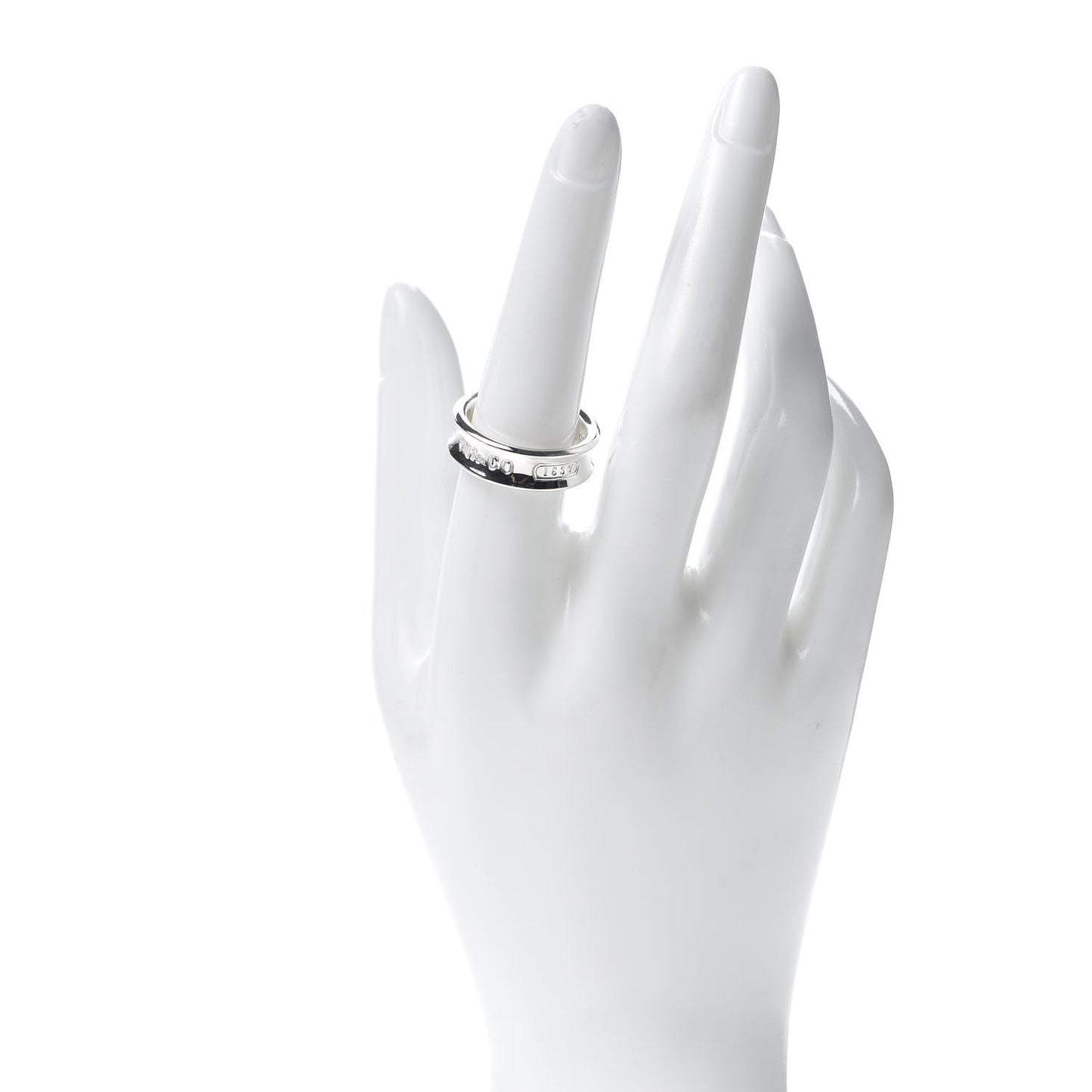 Sterling Silver 1837 Band Ring 57 8