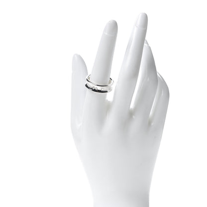 Tiffany Sterling Silver 1837 Band Ring 57 8 2 of 5