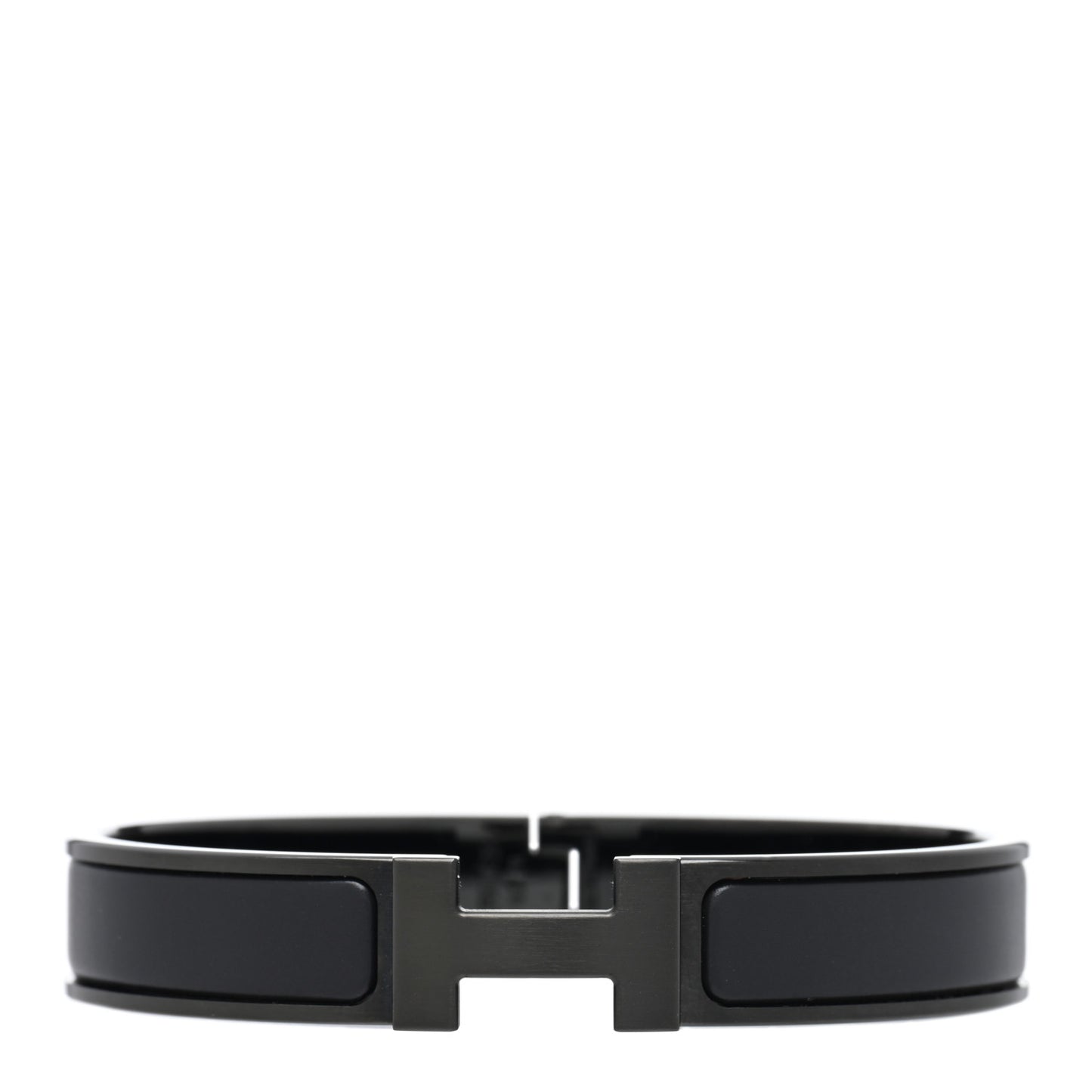 Matte Enamel Narrow Clic Clac HH Bracelet T5 So Black