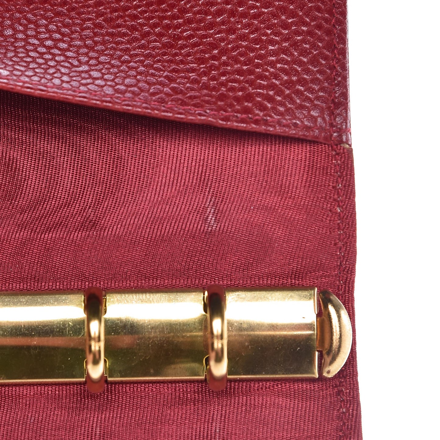 Caviar CC Small Ring Agenda Planner Red