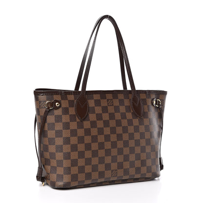 Louis Vuitton Damier Ebene Neverfull PM 3 of 12