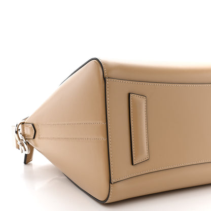 Givenchy Shiny Lord Calfskin Small Antigona Beige Cappuccino 9 of 10