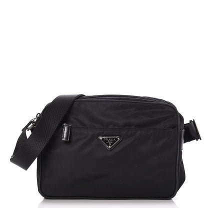Prada Nylon Vela Messenger Bag Black 1 of 7