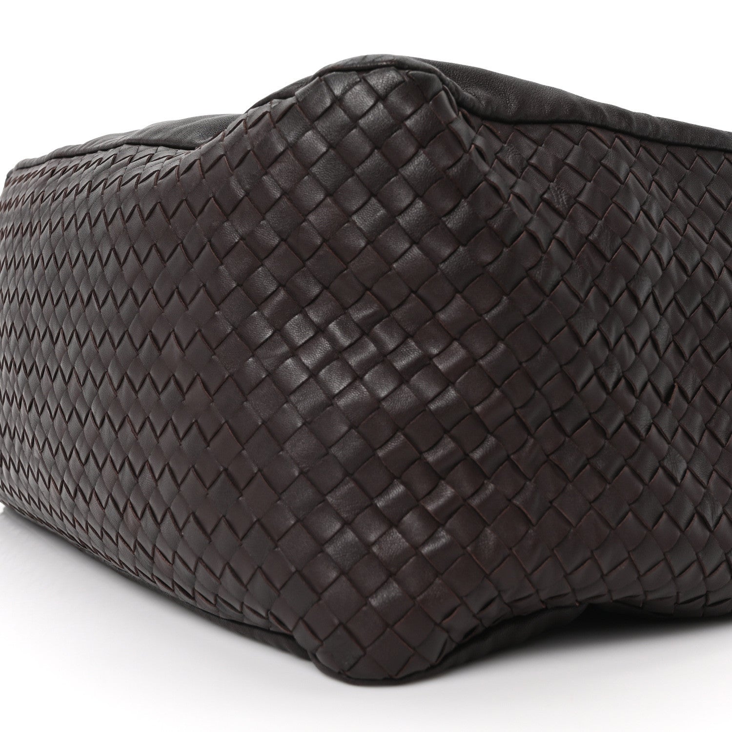 Bottega Veneta Nappa Intrecciato Double Zip Large Hobo Ebano 9 of 9