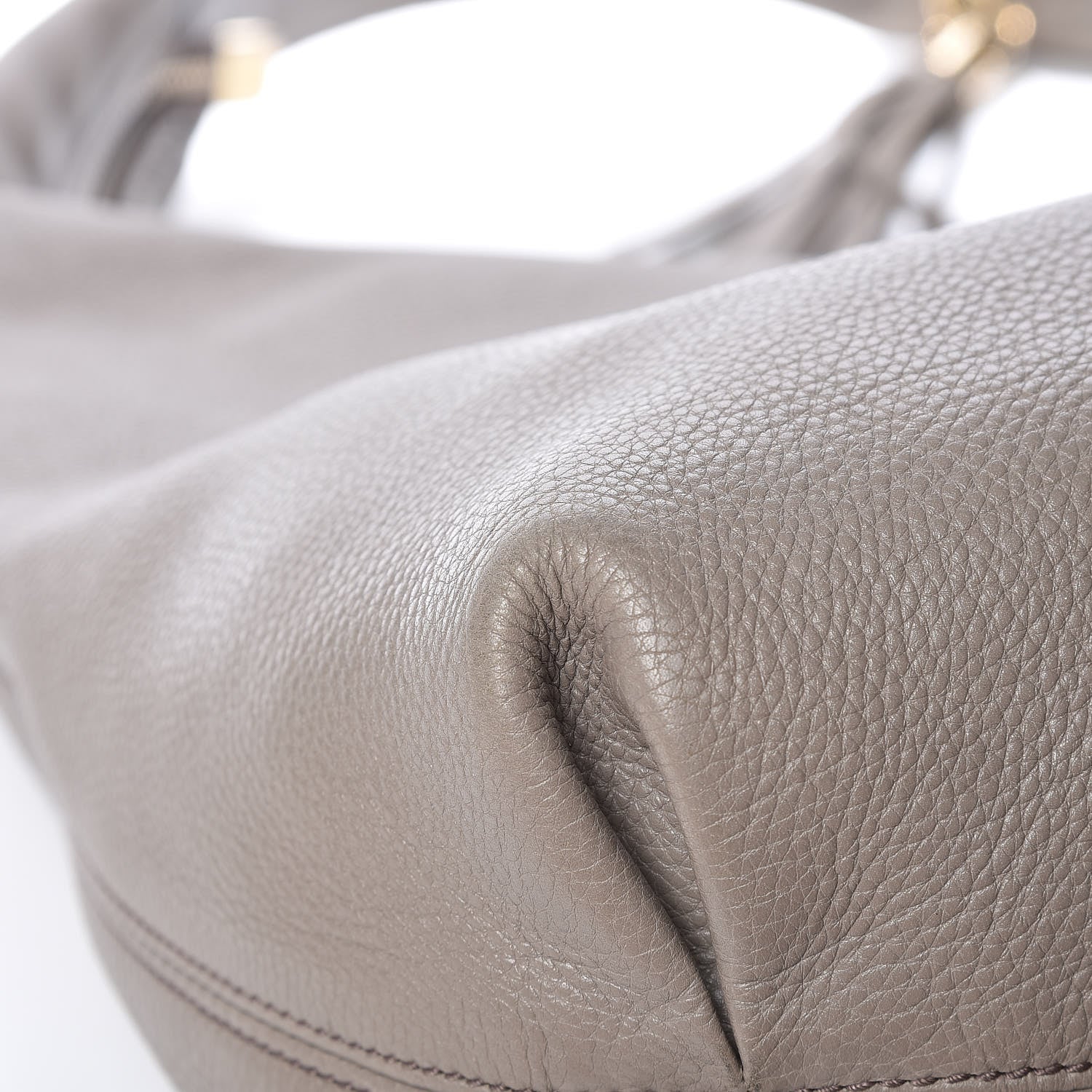 Gucci Pebbled Calfskin Large Soho Hobo New Fango 14 of 19