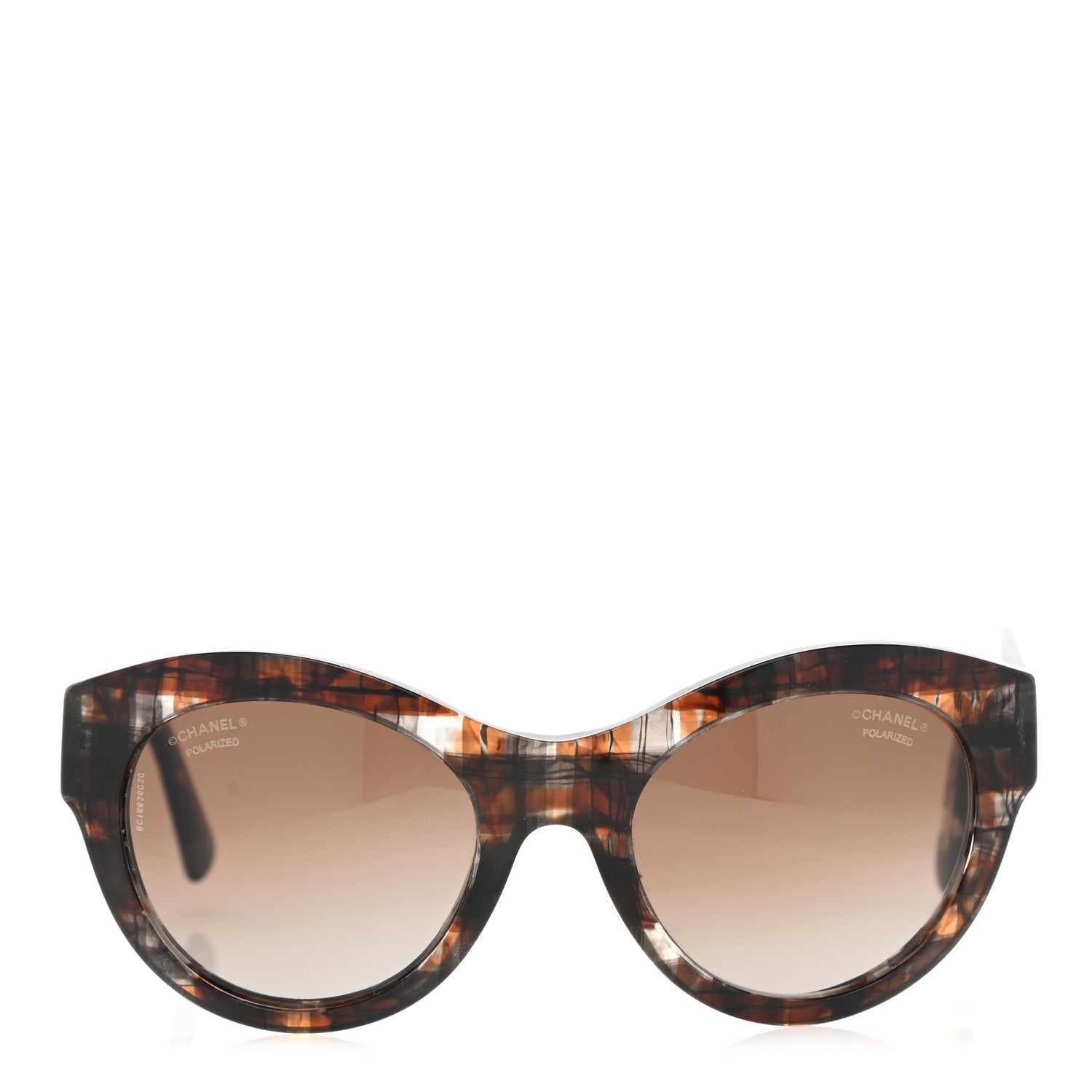 Chanel Acetate Polarized Butterfly Sunglasses 5371 Tortoise 2 of 9