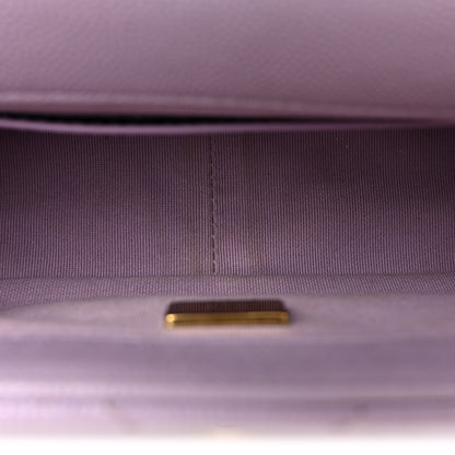 Chanel Caviar Quilted Funky Match Mini Flap Light Purple 5 of 10