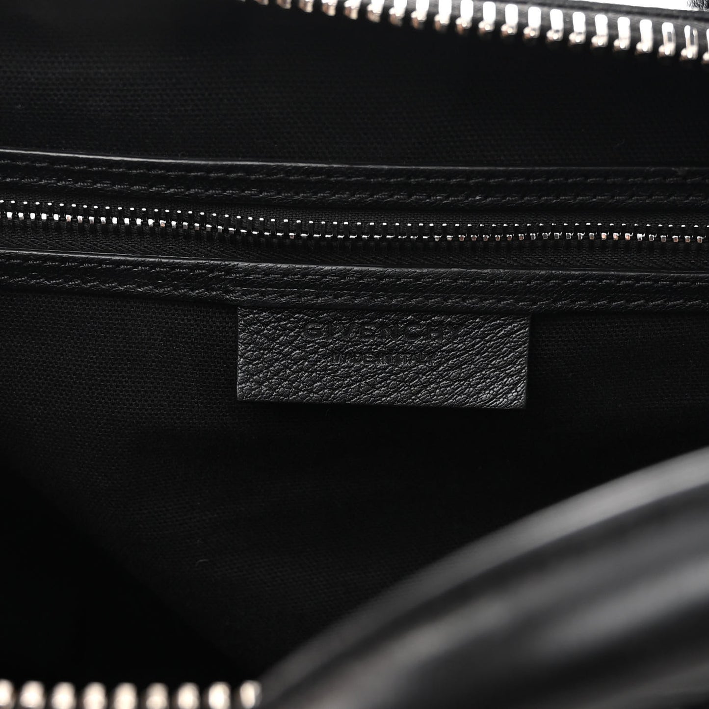 Sugar Goatskin Medium Antigona Black