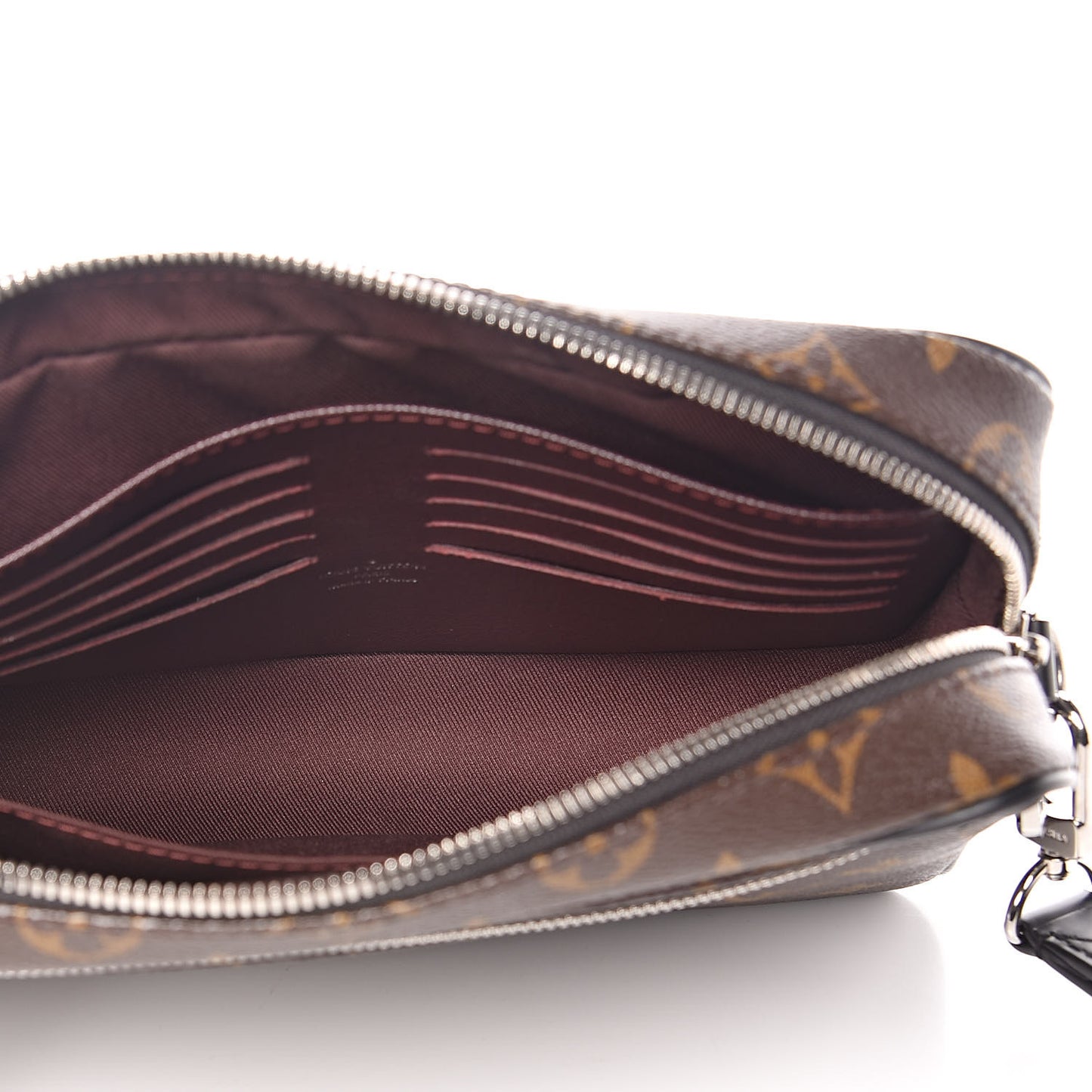 Monogram Macassar Kasai Clutch Black