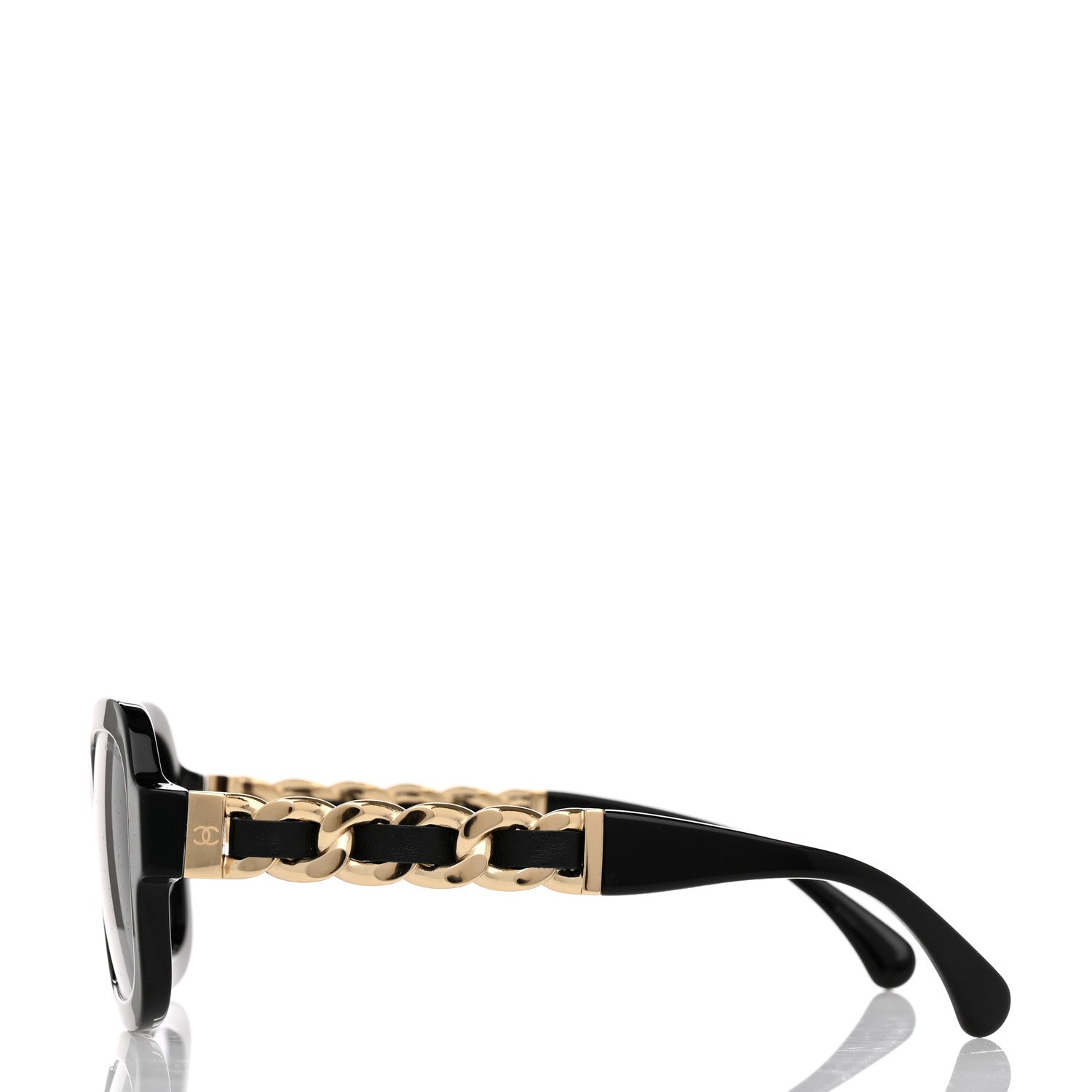 Chanel Acetate Chain Sunglasses 5465-Q-A Black 3 of 8