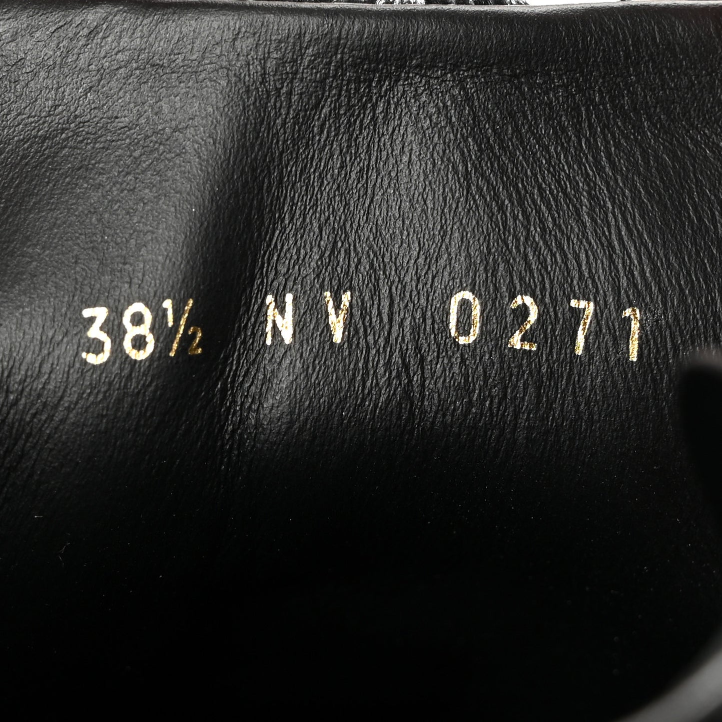 Velvet Monogram Stellar Sneakers 38.5 Black White