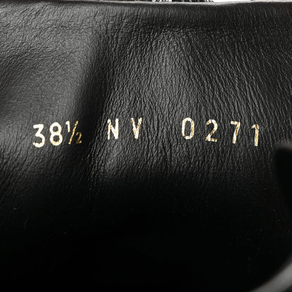 Louis Vuitton Velvet Monogram Stellar Sneakers 38.5 Black White 7 of 9