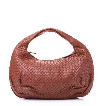 Bottega Veneta Nappa Intrecciato Medium Belly Veneta Hobo Rust 1 of 8