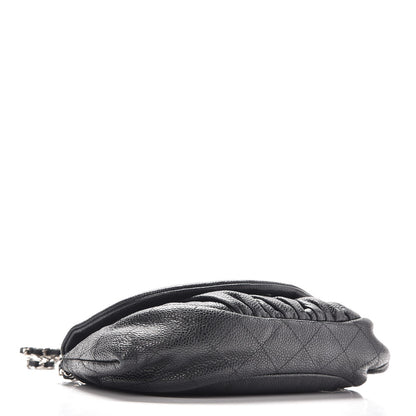 Chanel Caviar Half Moon Wallet On Chain WOC Black 4 of 13