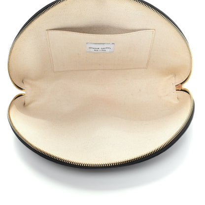 Mansur Gavriel Calfskin Half Moon Clutch Black 5 of 10
