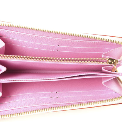 Louis Vuitton Monogram Multicolor Zippy Wallet White Litchi 5 of 9