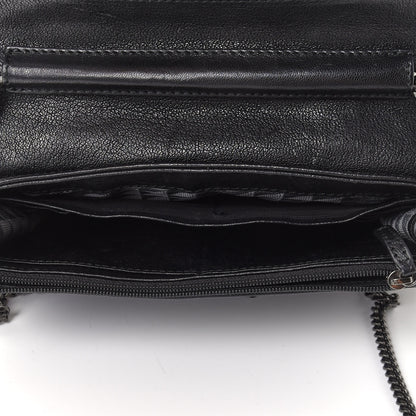 Proenza Schouler Lambskin PS1 Large Chain Wallet Black 7 of 8