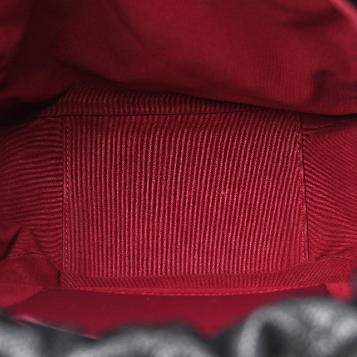 Chanel Caviar Quilted Chain Around Multi Chain Bucket Drawstring Bag Black 5 of 10