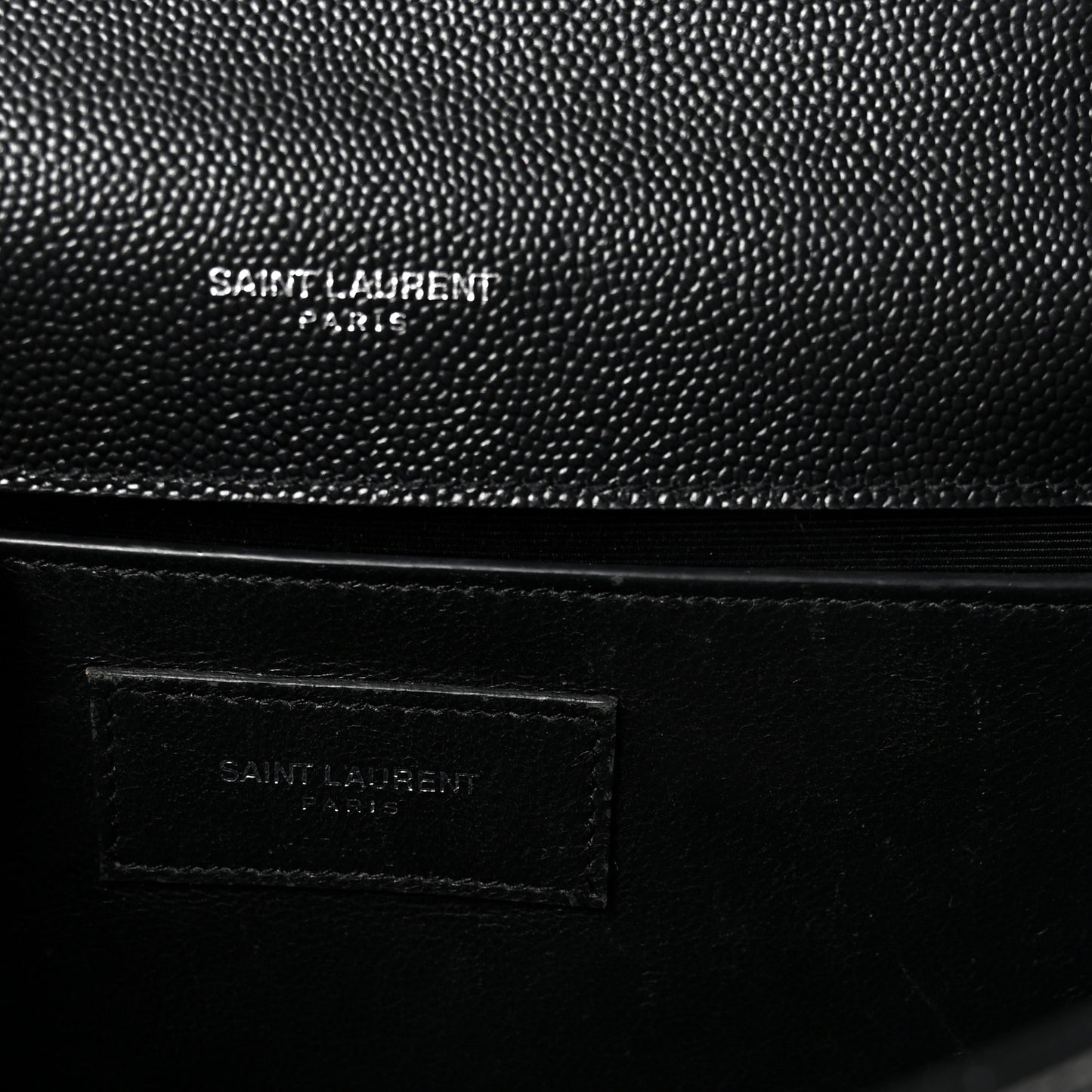 Grain De Poudre Small Classic Monogram Kate Tassel Satchel Black