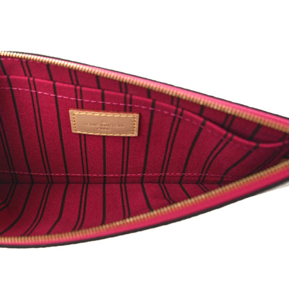 Louis Vuitton Monogram Neverfull MM GM Pochette Fuchsia 5 of 8