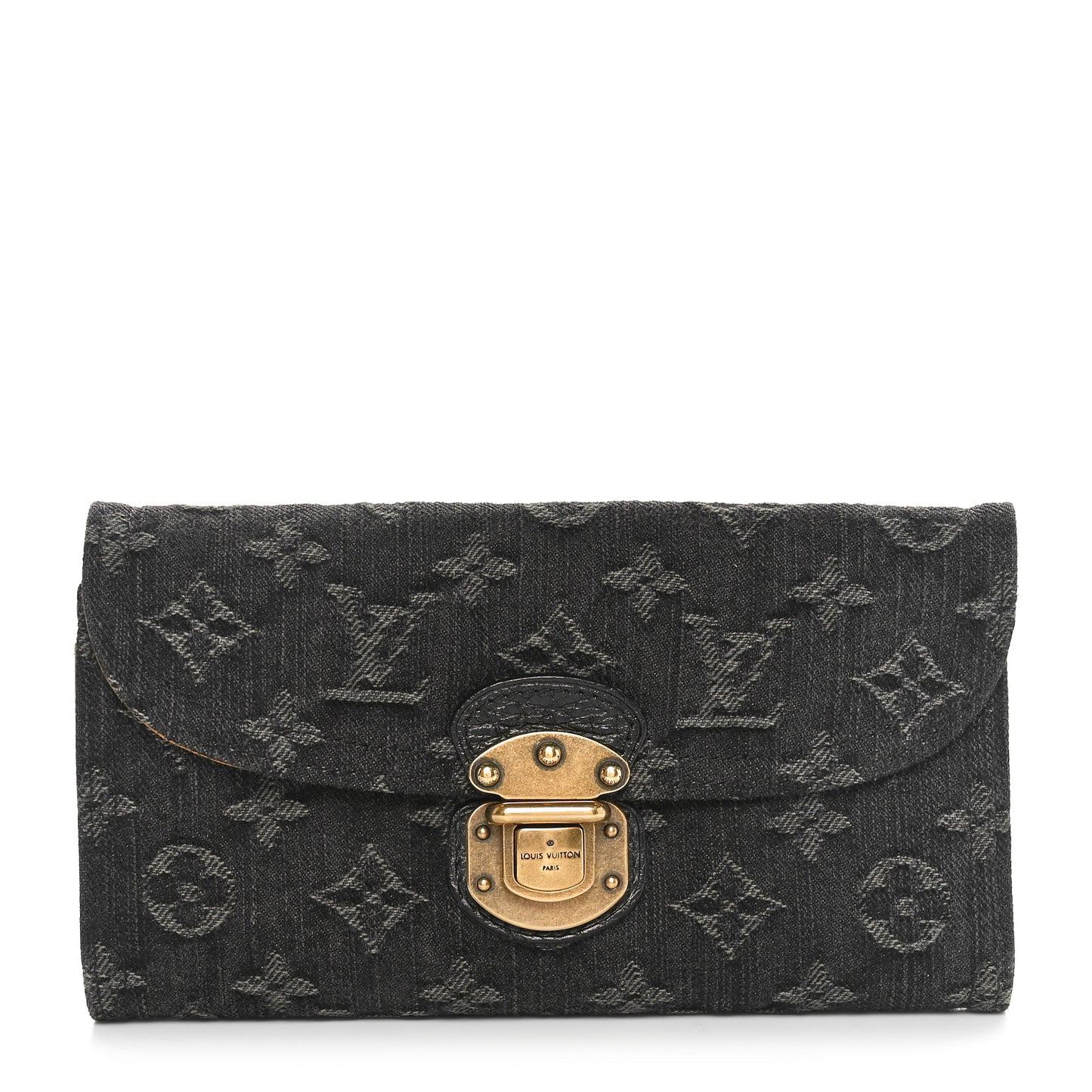 Denim Amelia Wallet Black
