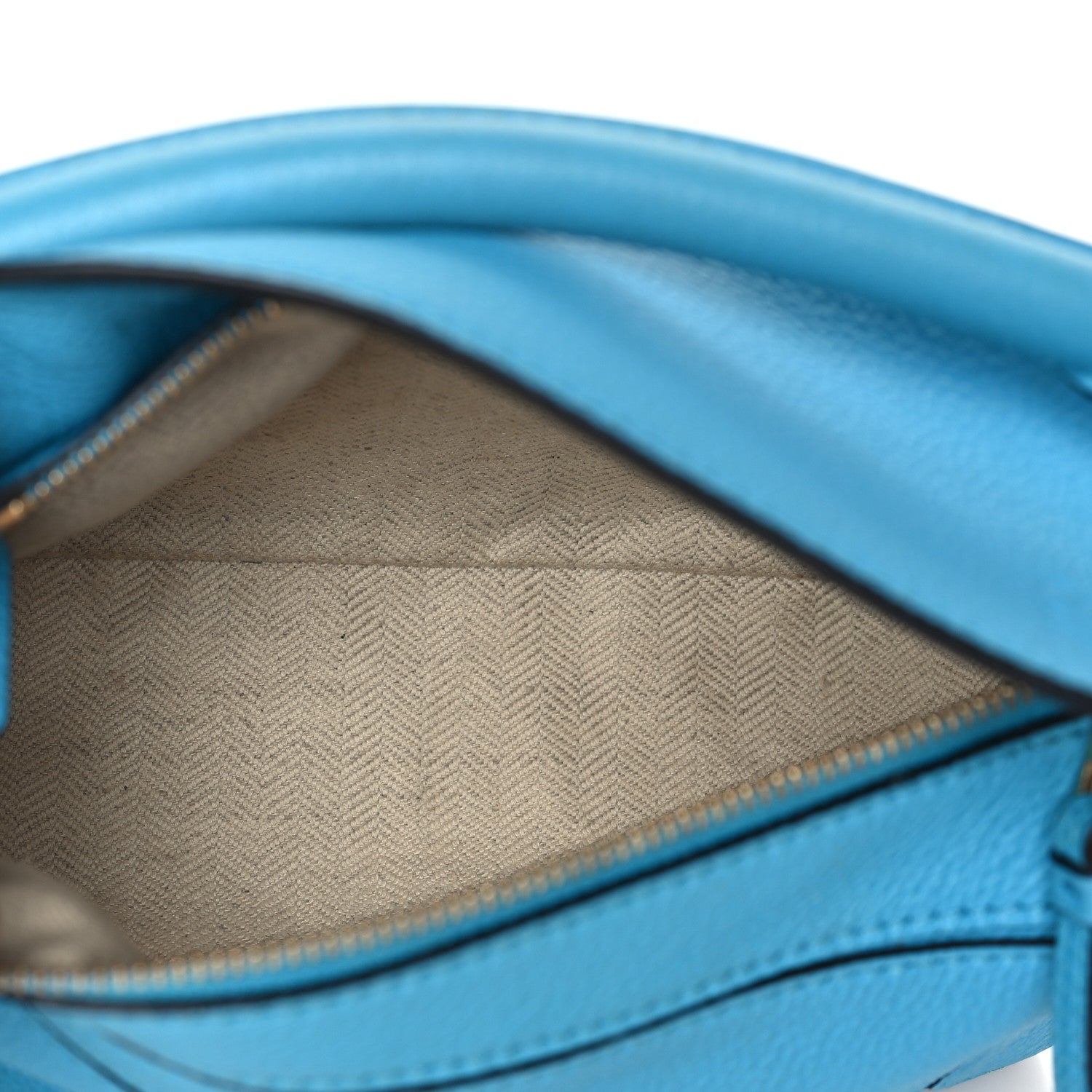 Loewe Calfskin Mini Puzzle Bag Cyan 5 of 9