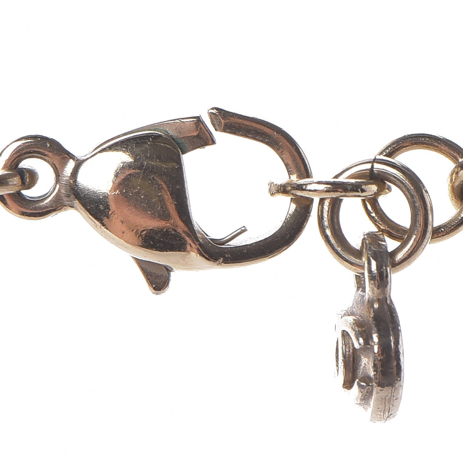 Chanel CC Multi Charm Necklace Gold Multicolor 6 of 7