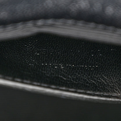 Saint Laurent Grain De Poudre Medium Classic Monogram Kate Satchel Black 7 of 10