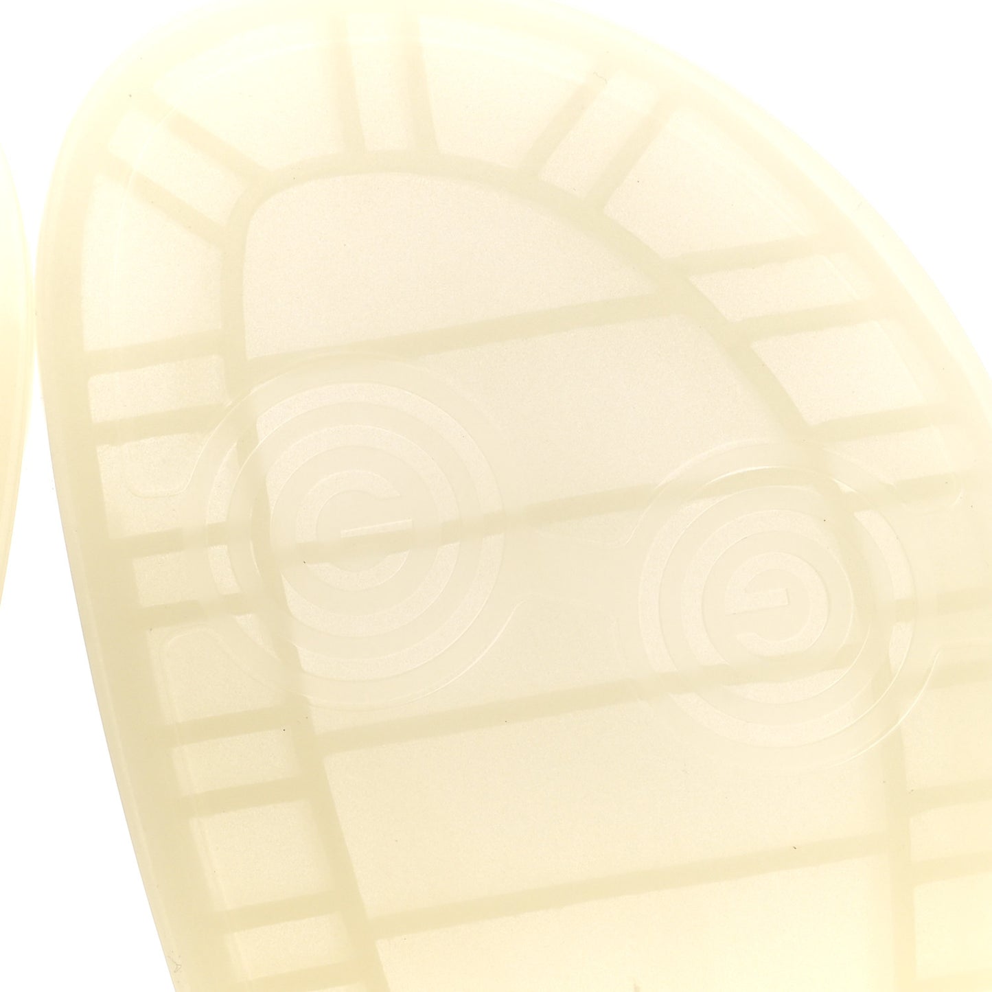Rubber Mens Pursuit Slide Sandals 9 Transparent