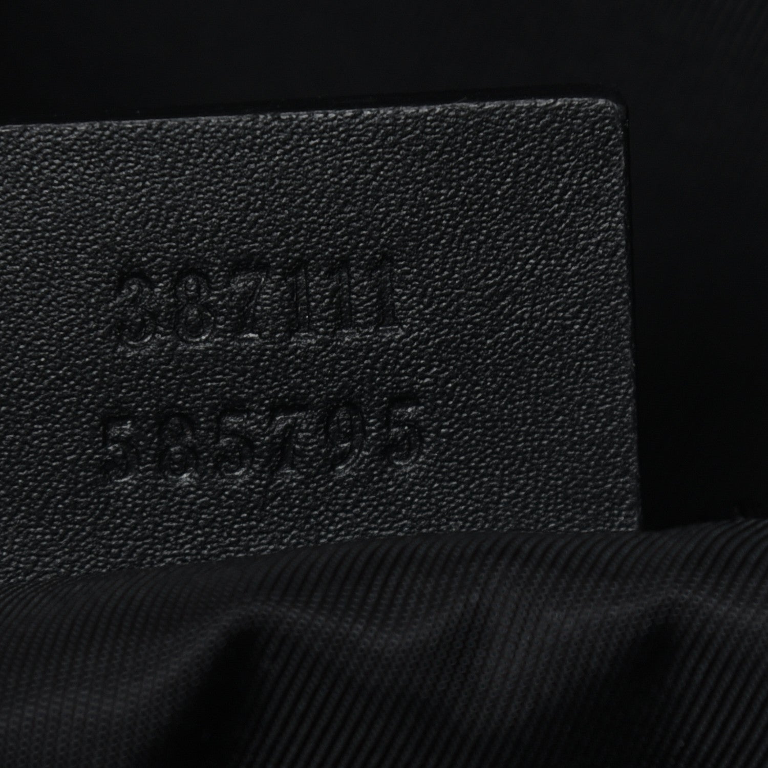 Gucci GG Supreme Monogram Web Messenger Bag Black 9 of 16