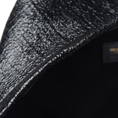 Saint Laurent Coated Canvas Hunting Backpack Black 8 of 20
