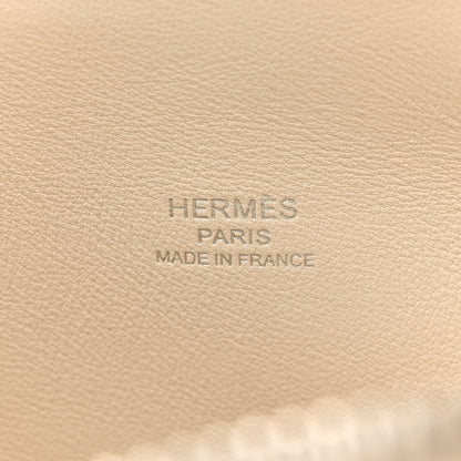 Hermes Epsom 1923 Sangle Bolide 25 Nata Bleu Indigo Lime 21 of 31