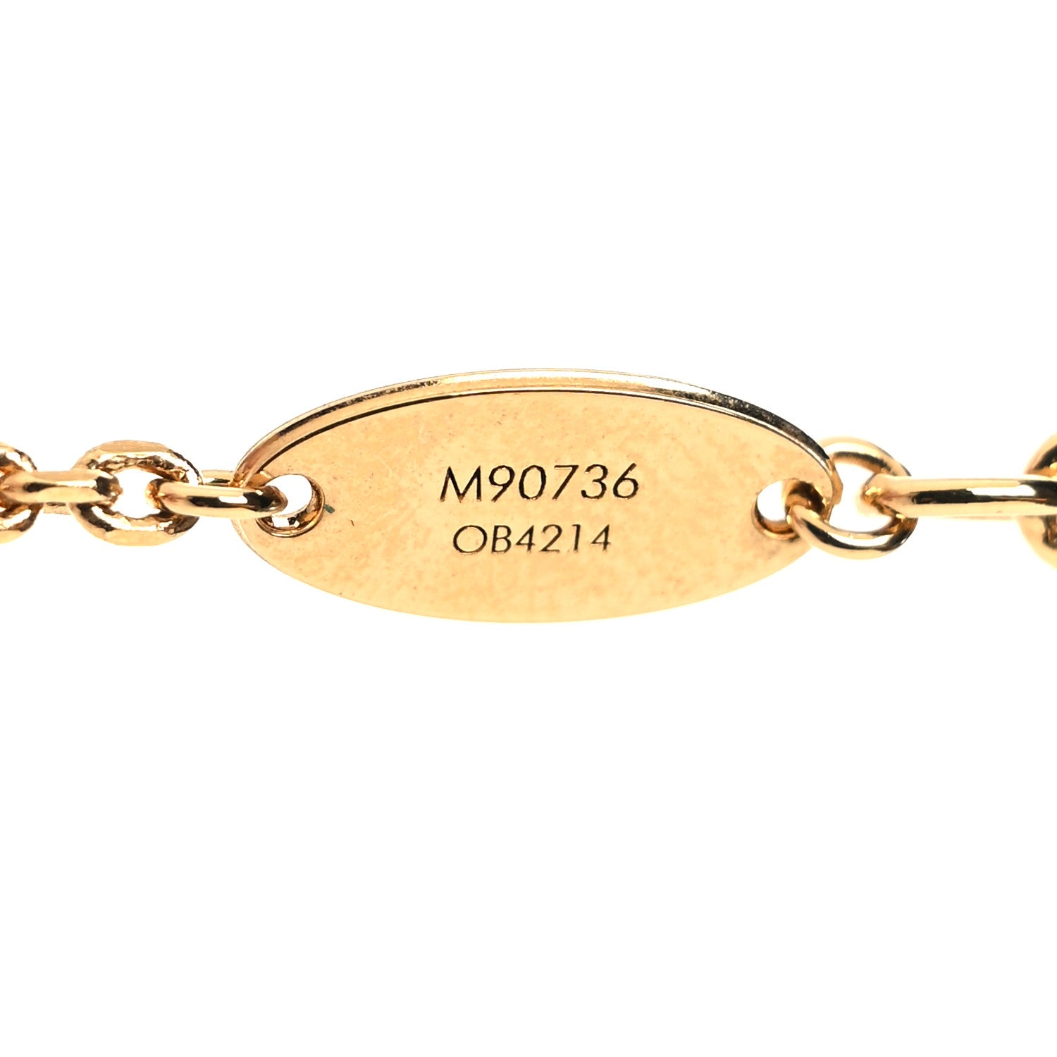 Louis Vuitton Metal Blooming Supple Necklace Gold 6 of 7