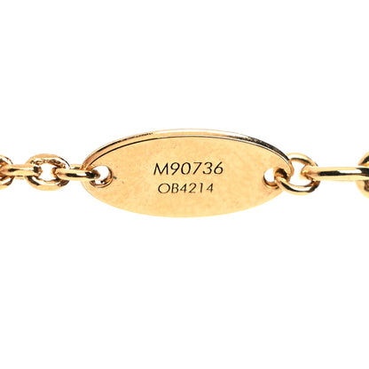 Louis Vuitton Metal Blooming Supple Necklace Gold 6 of 7