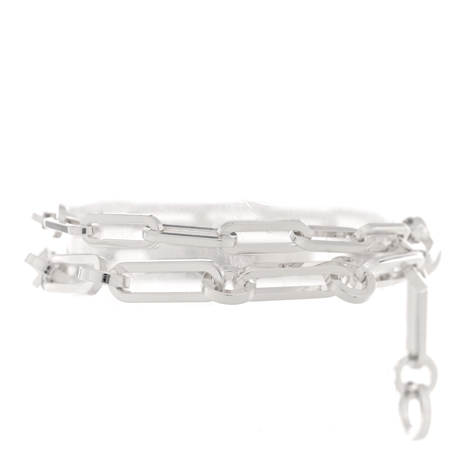 Hermes Sterling Silver Kelly Chaine Bracelet 2 of 4